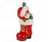 Christmas ornament Kitten 12cm - In Santa's boot